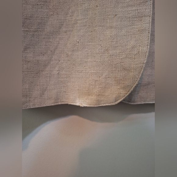 Vintage 70s Notables by Eatons 100% oversized Ramie Blazer Jacket - Picture 4 of 10